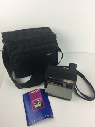 Polaroid Spirit 600 Instant Camera W/light Management System,  Case
