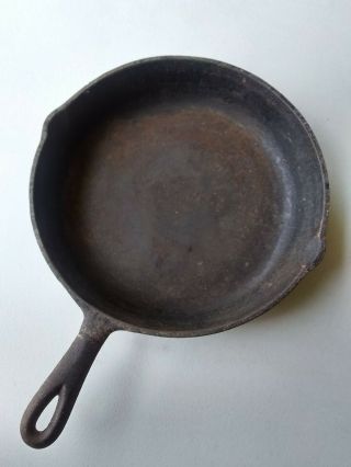 Vintage Cast Iron Pan Pot Skillet No.  8 Made In Usa 10 5/8 " Unbranded