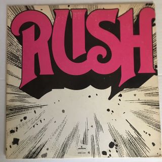 Rush - [s/t Self - Titled] (vinyl Lp 1974 Mercury/phonogram Srm - 1 - 1011) Early Press