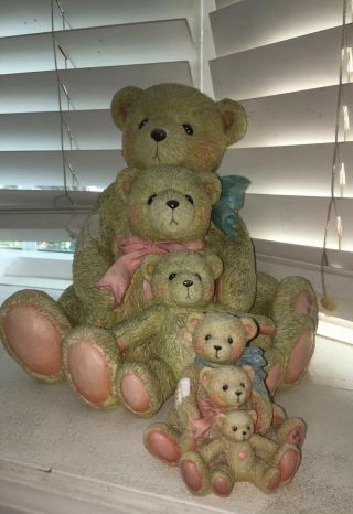 Cherished Teddies Theodore,  Samantha & Tyler “friends Come In All Szs”951196 9”