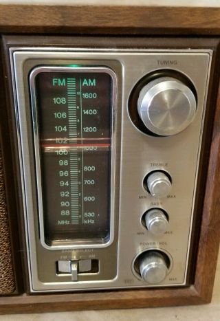 Vintage Sony Model ICF - 9650W High Fidelity FM/AM Table Radio - NEAR 2