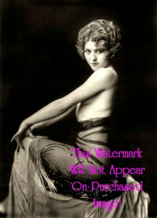 Old Vintage Semi Nude Exotic Girl Ziegfeld Follies Photo A Photograph Reprint
