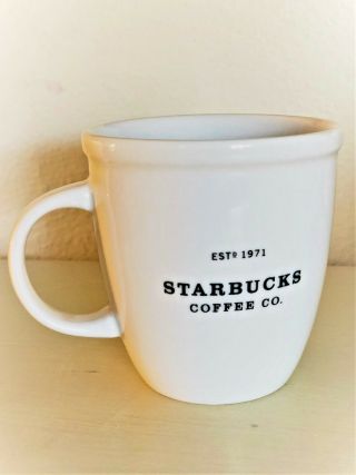 Barista 2002 Starbucks Coffee Co.  Mug Demi Mini Cup 6 Oz Estd 1971