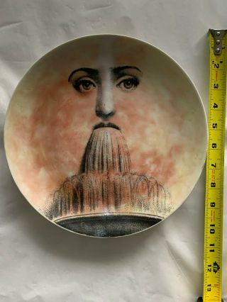 Fornasetti Plate,  Teme And Variations