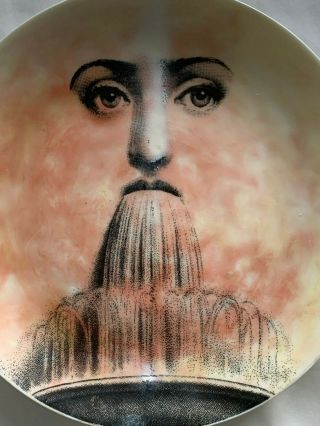 Fornasetti plate,  Teme and Variations 2