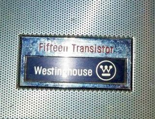 Vintage WESTINGHOUSE 15 TRANSISTOR RADIO 2