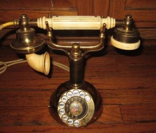 Vintage/mid - Century 1960s Regency Rotary Telephone By Intercontinental Telephone