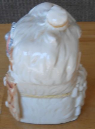 Big Bad Wolf Blowing House Down 3 Three Little Pigs Ceramic Bank w/Orig Stopper 2