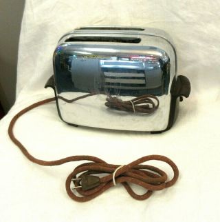 Toastmaster Mid - Century Automatic Pop - Up Toaster Model 1b14