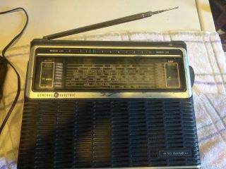 General Electric Ge 10 Band Sw Cb Radio Model 7 - 2791a Portable