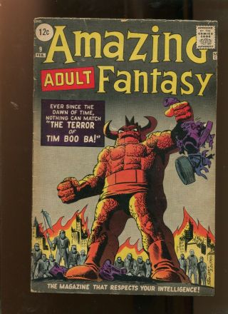 Adult Fantasy 9 (4.  5) The Terror Of Tim Boo Ba 1962
