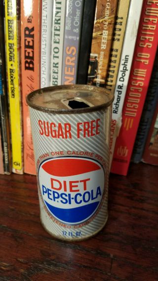 Diet Pepsi 12oz Juice Lid Pull Ring Soda Can