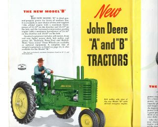 John Deere A B brochure 3
