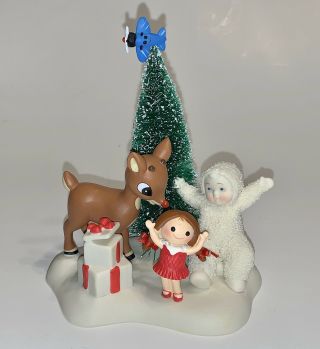 Snowbabies Dept 56 Rudolph The Red Nosed Reindeer You 