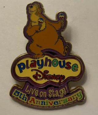 Disney World - Playhouse 5th Anniversary - Bear In The Big Blue House Le1000 Pin