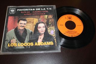 The Addams Family Theme 1965 Mexico 7 " Ep John Williams Route 66