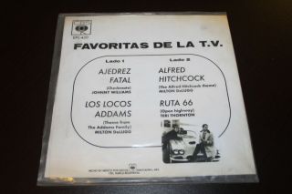 THE ADDAMS FAMILY Theme 1965 MEXICO 7 