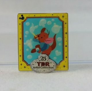 Disney Japan Tokyo Tdr Pin Resort 25th Anniversary Winnie The Pooh Roo Artist