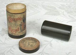 Columbia Brown Wax Phonograph Cylinder Record Greater York Quartette