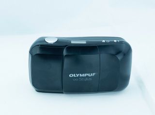 Vintage Olympus Infinity Stylus 35mm 1:3.  5 Point & Shoot Film TestedCamera Black 3