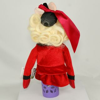 Disney Miss Piggy Hand Puppet by Madame Alexander,  Red Dress Plush Muppet (753) 3