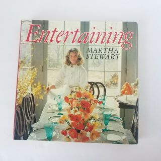 Martha Stewart Entertaining Vintage 1982 Autographed