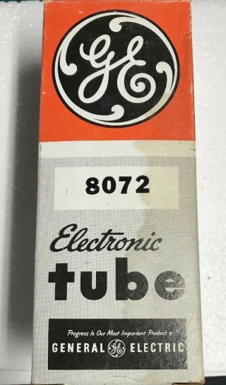 (1) Vintage Ge 8072 Vhf Linear Amplifier Vacuum Tube - Estatesale Find Usa