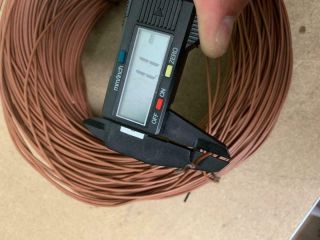 200 Mtr Siemens Klangfilm Hook Up Wire Cable Vintage Audio Tube Amp Nos