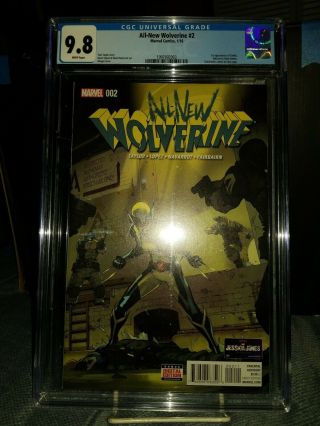 All Wolverine 2 1st Gabby Honey Badger Cgc 9.  8 Nm/m Gorgeous Gem