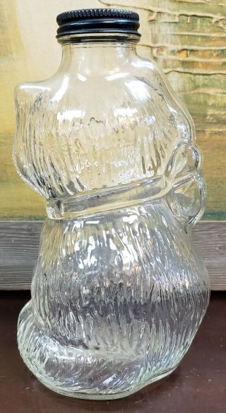 1940 ' s Glass Cat Bottle Bank 3