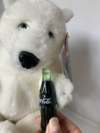 Everything Coca Cola Exclusive Polar Bear Plush Bean Bag Stuffed Animal 2