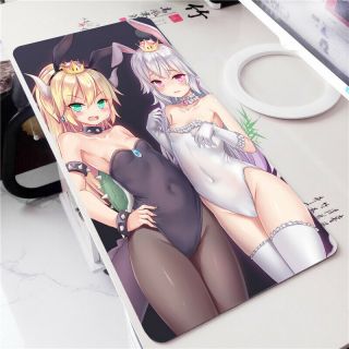 Mario Bowsette Princess King Boo Anime Thick Play Mat Mouse Pad Keyboard