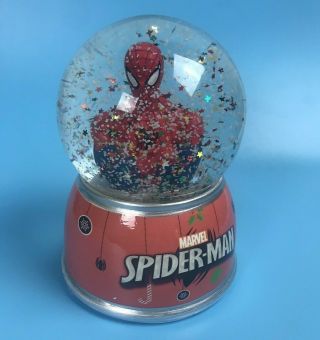 Marvel Spider - Man Christmas Snow Globe Coin Bank