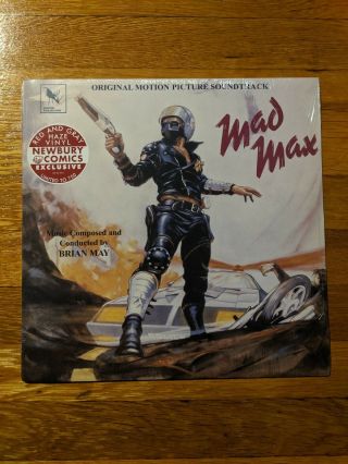 Brian May Queen Mad Max Soundtrack Newbury Comics Ltd Red / Grey Vinyl Lp