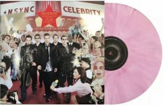 Nsync Celebrity Cotton Candy Pink Colored Vinyl Lp Record Urban Outfitters Pop
