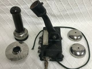 Antique Stromberg Carlson Telephone Parts For Repair Or Refurbish