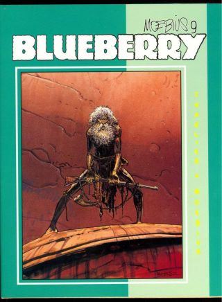 Moebius 9 Hc Hardcover Signed Numbered 697/1500 Blueberry