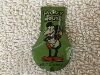 Walt Disney’s Mickey Mouse Vintage Tin Clicker