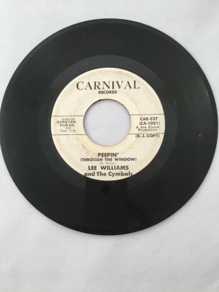 Northern Soul - Lee Williams & The Cymbals - Peepin 