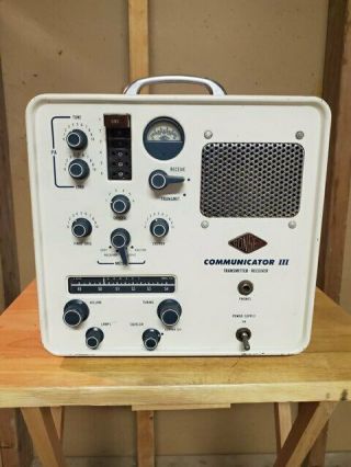 Vintage Ham Radio Gonset Communicator Iii 3 Transmitter Receiver -
