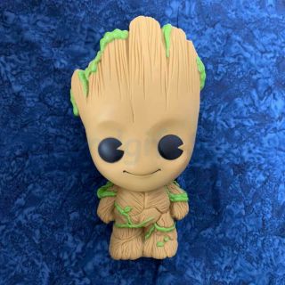 Groot Pvc Bust Coin Bank 3d Toy Figure Piggy Coin Bank Collector