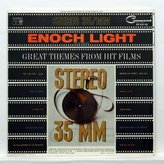 Stereo 35/mm Great Themes From Hit Films Enoch Light Command Rs 835 Sd Lp