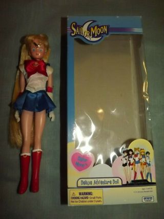Sailor Moon Deluxe Adventure Doll 11.  5 " With Box
