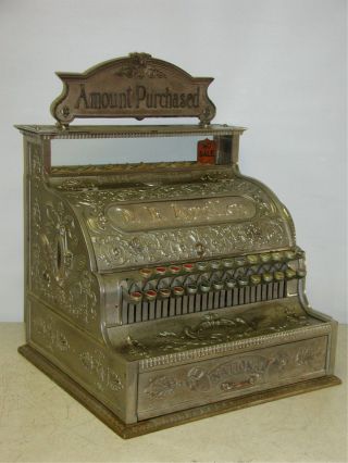1902 Ncr National Cash Register Model 67 Unusual Bohemian Case Design