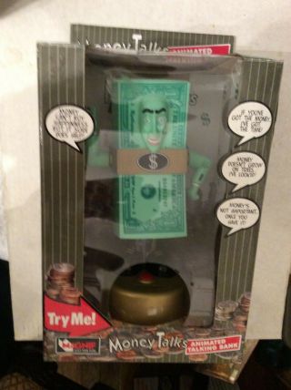 Magnif 2000 Vintage Money Talks Talking Bank Nib (box With Slight Wear)