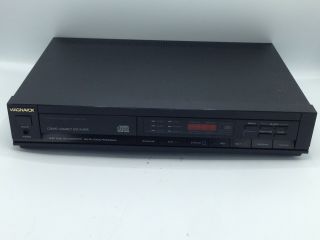 Vintage Magnavox Single Cd Player Cdb492 Bk23 16 Bit Dual Da Converter
