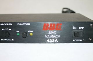 VTG Vintage BBE Sonic Maximizer 422A Dual Channel Enhancer 2