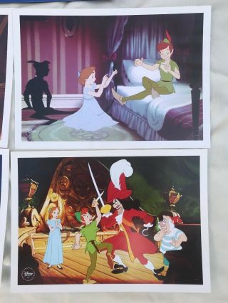 Disney Peter Pan Art Print Lithograph 10x14 