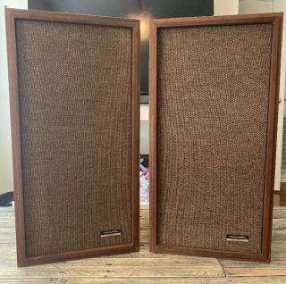 Realistic Optimus 1 Vintage Speaker Pair (2) - Great
