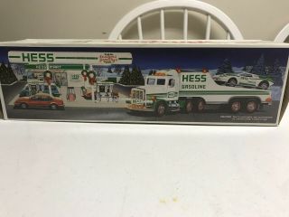 1991 Hess Toy Truck And Racer